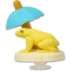 3D Chilling Frog Jibbitz™ Charms