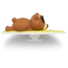 3D Surfing Bear Jibbitz™ Charms