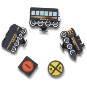 3D Train 5 Pack Jibbitz™ Charms