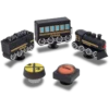 3D Train 5 Pack Jibbitz™ Charms