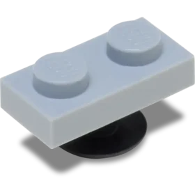 4Lw Lt Grey Tile 1X2 Jibbitz™ Charms 4Lw Lt Grey Tile 1X2 Jibbitz™ Charms