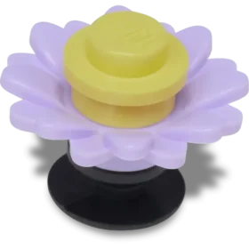 4Lw Purple Flower Jibbitz™ Charms 4Lw Purple Flower Jibbitz™ Charms