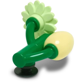 4Lw Yellow Flower Bud Jibbitz™ Charms