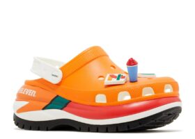 7-Eleven x Mega Crush Clog ‘Orange’