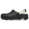 All Terrain Lined Clog “Black White”