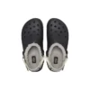 All Terrain Lined Clog “Black White”