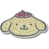 B’pompompurinXe2X84Xa2 with SwarovskiXc2Xae Crystals Jibbitz Shoe Charm’
