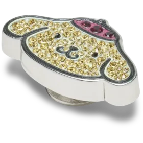 B’pompompurinXe2X84Xa2 with SwarovskiXc2Xae Crystals Jibbitz Shoe Charm’