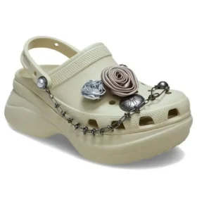 Bae Rebel Rose Clog “Bone”