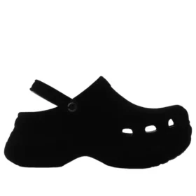Bae Velvet Clog “Black”