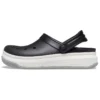 band Full Force Thick Sole Sandals Black White Unisex