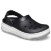 band Full Force Thick Sole Sandals Black White Unisex