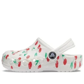 Baya Graphic Clogs “White Cherry”