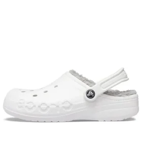 Baya Lined Clog “White”