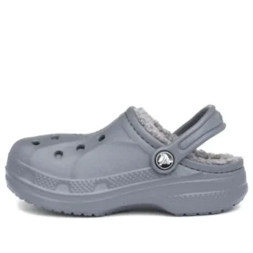 Baya Lined Clogs “Charcoal”