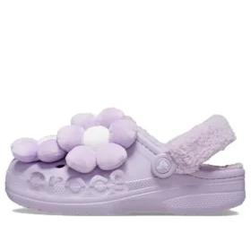 Baya Lined Fuzz Strap Singles Day “Purple White”