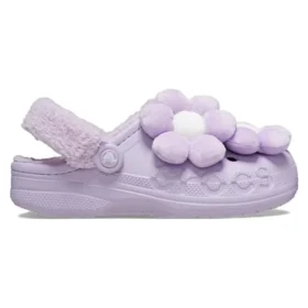 Baya Lined Fuzz Strap Singles Day “Purple White”
