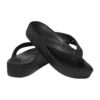 Baya Platform Cut Out Detail Flip Flops “Black”