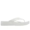 Baya Platform Flip-Flops “White”