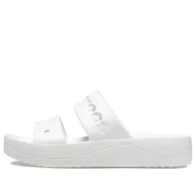 Baya Platform Sandals “White”