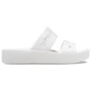 Baya Platform Sandals “White”