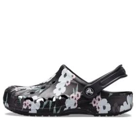 Baya Printed Clogs “Tropical Floral Black”