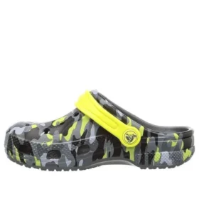Baya Seasonal Graphic Clogs “Grey Black Yellow”
