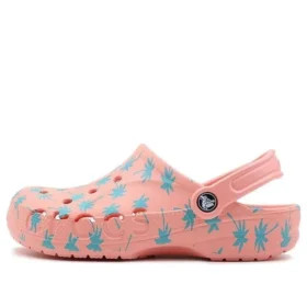 Baya Seasonal Graphic Clogs “Pink Blue”