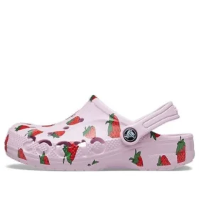 Baya Seasonal Printed Clogs “Pink Red”