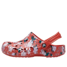 Baya Seasonal Printed Clogs “Spicy Orange White”