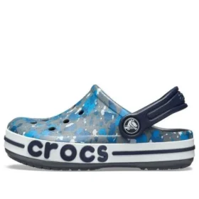 Bayaband Printed Clogs “Blue Grey”