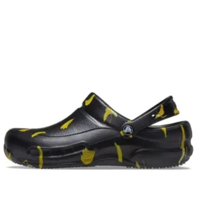 Bistro Graphic Clogs “Black Yellow”
