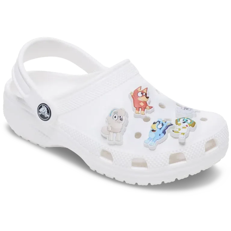 Bluey 5 Pack Jibbitz Shoe Charm Bluey 5 Pack Jibbitz Shoe Charm