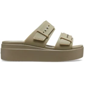 Brooklyn Low Wedge Sandal “Beige”