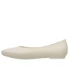 Brooklyn Pointed Flats “Cream White”