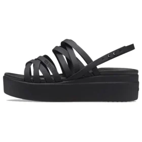 Brooklyn Strappy Black Sandals