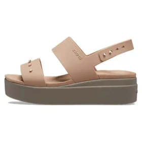 Brooklyn Studded Low Wedge “Cork Mushroom”