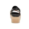 Brooklyn Tort Low Wedge “Black Brown”