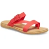 Casual Flame Red Slippers