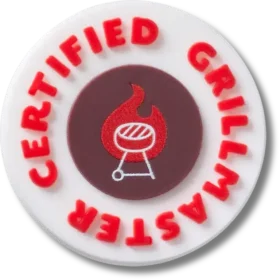 Certified Grill Master Badge Jibbitz™ Charms