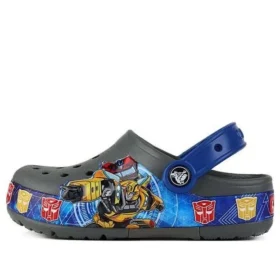 CFL Transformers Bnd Lt Slate Graffiti Outdoor Casual Gray Sandals