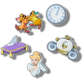 Cinderella 5 Pack Jibbitz™ Charms
