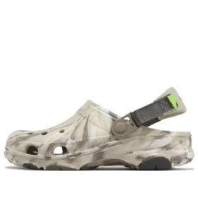Classic All Terrain Marbled Clogs “Beige Brown”