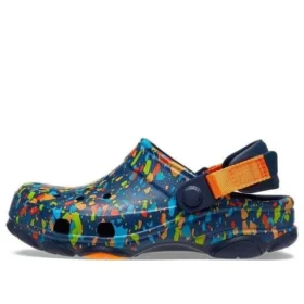 Classic All Terrain Terrazzo Clogs “Blue Orange Multi”