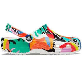Classic Beach Sandals Unisex Multi-Color White