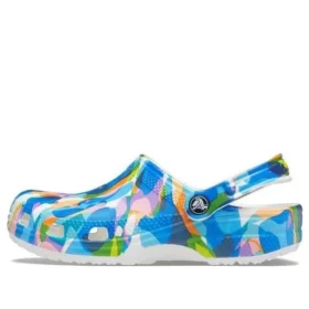 Classic Bubble Block Clogs “Blue Multi”