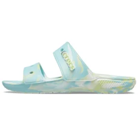 Classic Casual Fashion Unisex Blue Green Slippers “Blue Green”