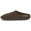 Classic Casual Unisex Brown Slippers