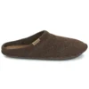 Classic Casual Unisex Brown Slippers