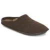 Classic Casual Unisex Brown Slippers
